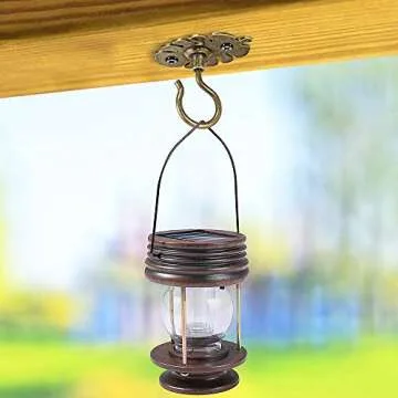 Dolibest Ceiling Hooks for Stylish Plant & Light Hanging