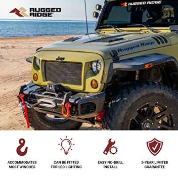 Rugged Ridge Arcus Bumper for Jeep Wrangler and Gladiator