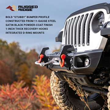 Rugged Ridge Arcus Bumper for Jeep Wrangler and Gladiator