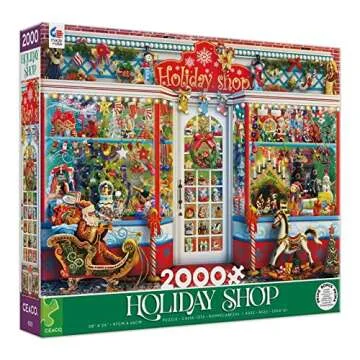 Ceaco - Holiday - Holiday Shop - 2000 Piece Jigsaw Puzzle