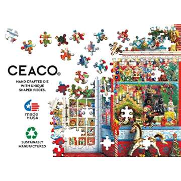 Ceaco - Holiday - Holiday Shop - 2000 Piece Jigsaw Puzzle