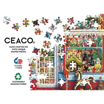Ceaco - Holiday - Holiday Shop - 2000 Piece Jigsaw Puzzle