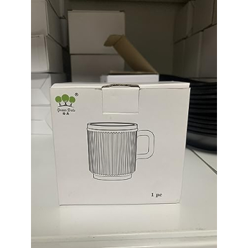 Yalucky Iridescent Coffee Mug with Lid and Spoon