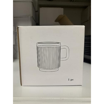 Yalucky Iridescent Coffee Mug with Lid and Spoon