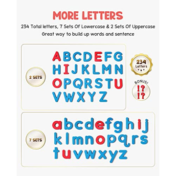 JoyNote Magnetic Letters Kit for Kids Learning