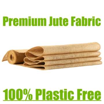 KENNUOCAT Burlap Table Runners-Natural Rustic Decor for Weddings,Parties,and Events-Durable&Versatil...