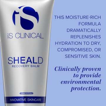 iS CLINICAL Sheald Recovery Balm, hydrating dry skin face moisturizer with healing properties