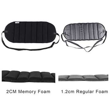 Comfortable Memory Foam Footrest for Travel