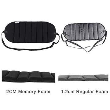 Comfortable Memory Foam Footrest for Travel