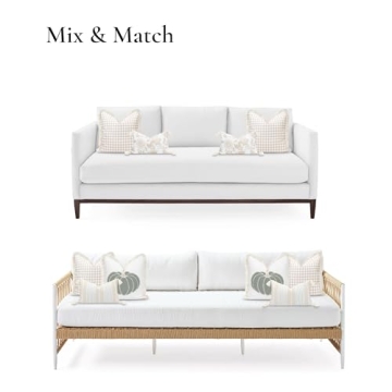 Hofdeco Premium Outdoor Indoor Pillow Cover 20"x20"