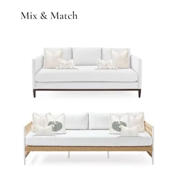 Hofdeco Premium Outdoor Indoor Pillow Cover 20"x20"