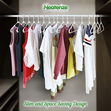 NEATERIZE Clothes Hangers - Durable, Stylish, Space-Saving