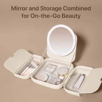 AMIRO M2 LumoCube Portable LED Makeup Mirror with Bag