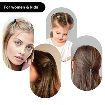 48 Mini Hair Claw Clips for Women and Girls