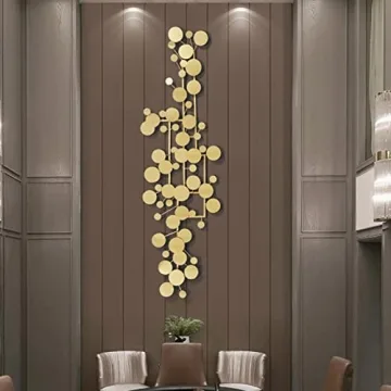 Elegant YUDACHU Metal Wall Art for Modern Spaces