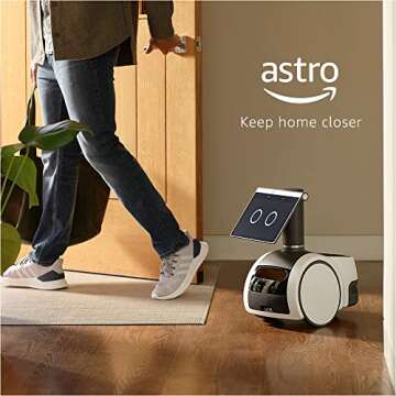 Amazon Astro, Household robot for home monitoring, with Alexa, Includes a Ring Home Trial