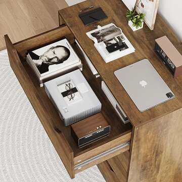 HOSTACK White Dresser with 4 Drawers - Chic Storage Solution