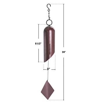 Cesun Wind Chimes 24 Inch Heavy Duty Deep Tone Relaxing Gift