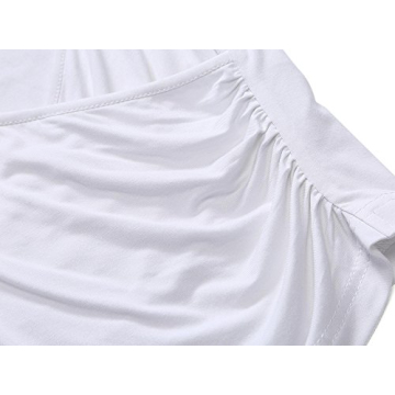 VETIOR Stylish V Neck Crop Top for Women Summer Wear