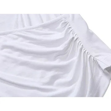 VETIOR Stylish V Neck Crop Top for Women Summer Wear