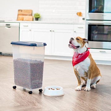 IRIS USA Airtight Dog Food Storage Container for Pet Food