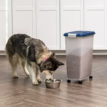IRIS USA Airtight Dog Food Storage Container for Pet Food