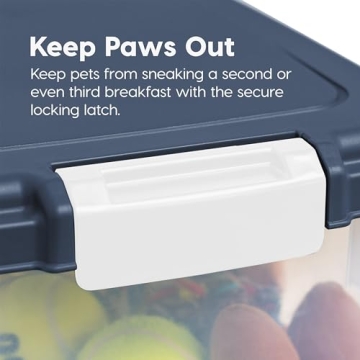 IRIS USA Airtight Dog Food Storage Container for Pet Food