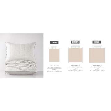 Softpage White Twin Quilt Set for Cozy Comfort