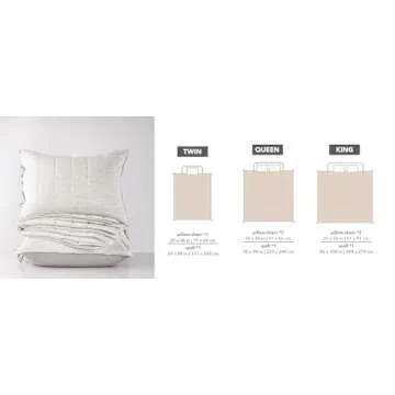 Softpage White Twin Quilt Set for Cozy Comfort