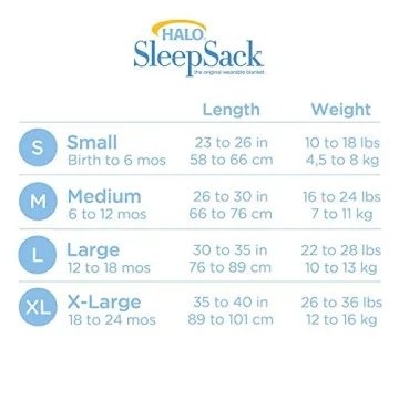 HALO Sleepsack Micro-Fleece Wearable Blanket for Babies
