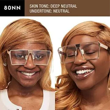 Urban Decay Stay Naked Weightless Liquid Foundation (80NN - Deep Neutral - Neutral Undertone), Waterproof Face Makeup, Buildable Medium Coverage with No Caking, Real-Skin Matte Finish - 1 fl oz