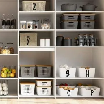 416pcs Letter Stickers, 8 Sheets 1 inch 2 inch Lowercase & Capital Self Adhesive Alphabet Stickers Waterproof Vinyl Letter Decals for Scrapbooking Mailbox Poster Crafts (Black)