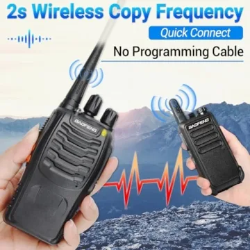 Baofeng Walkie Talkies Long Range for Camping and Business