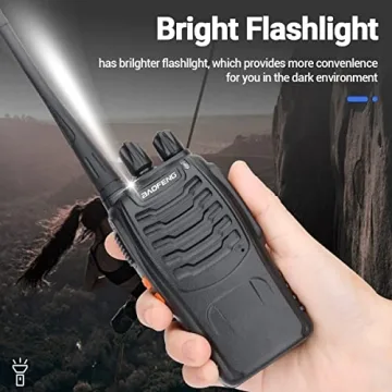 Baofeng Walkie Talkies Long Range for Camping and Business