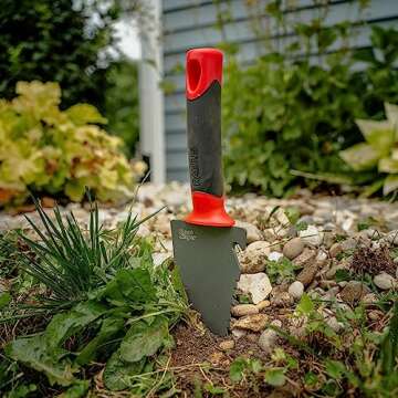 Radius Garden 16011 Root Slayer, Trowel, Red