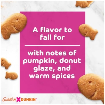 Limited Edition Dunkin Pumpkin Spice Goldfish Grahams