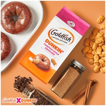 Limited Edition Dunkin Pumpkin Spice Goldfish Grahams