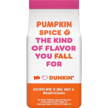 Limited Edition Dunkin Pumpkin Spice Goldfish Grahams