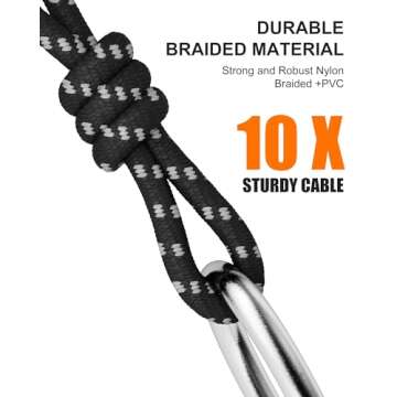 VANDESAIL XLR Cables 2 Pack | 3ft Microphone Cord