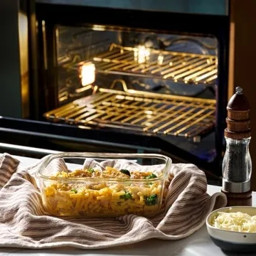 Airtight Glass Food Storage Containers Set for Meal Prep