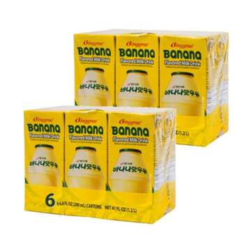 Binggrae Banana Milk 12 Pack - Creamy Delight in Every Sip