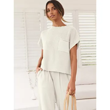 ANRABESS Women's Two Piece Outfits - Chic Lounge Set