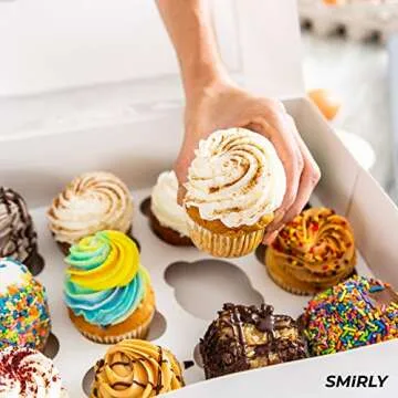 SMIRLY Cupcake Boxes - A Complete Packaging Solution