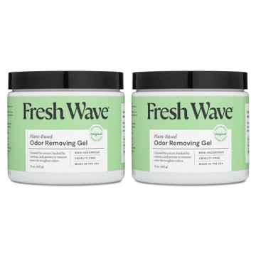Fresh Wave Odor Removing Gel - Natural Plant-Based Odor Eliminator, Pack of 2