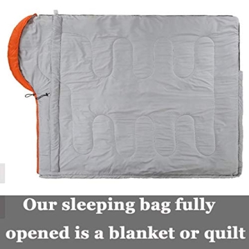 Versatile Envelope Sleeping Bag for All Seasons Comfort and Adventure