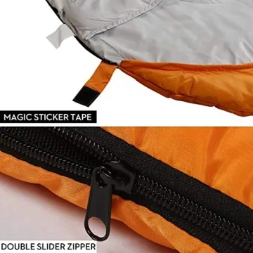 Versatile Envelope Sleeping Bag for All Seasons Comfort and Adventure