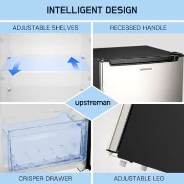 Upstreman 7.0 Cu.Ft Convertible Upright Freezer