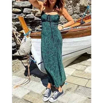 Omoone Floral Summer Dress for Women - Stylish & Comfortable