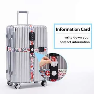 Travelkin Luggage Strap TSA Approved for Ultimate Luggage Security
