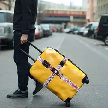 Travelkin Luggage Strap TSA Approved for Ultimate Luggage Security